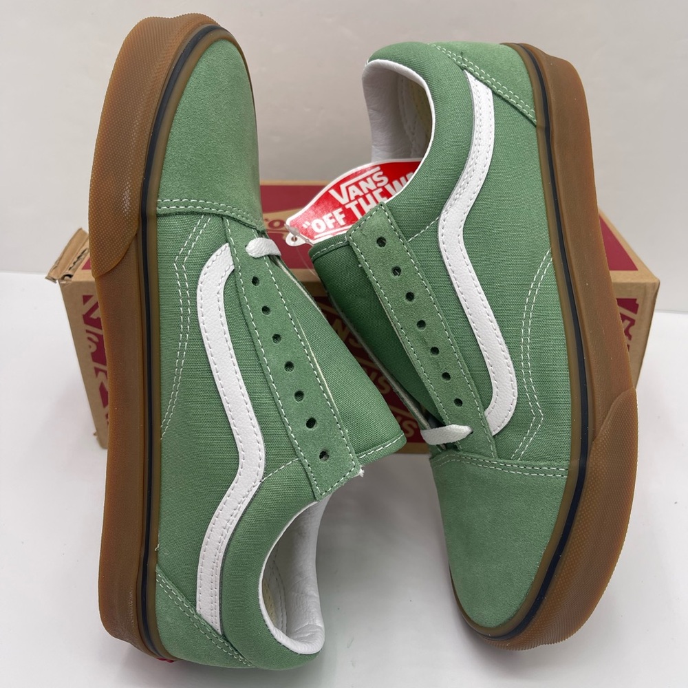 Vans Men’s Old Skool (Gum)
Basil/True White Sneakers Mint
VN0A38G19M0 - Picture 16 of 16